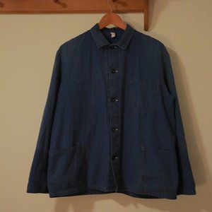 Vintage Blue Sanfor French Chore Jacket